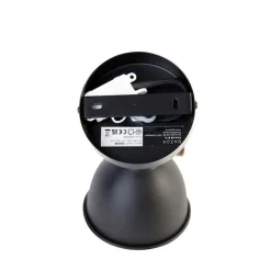 QAZQA Industrielle Wandlampe schwarz mit Gold verstellbar - Liko