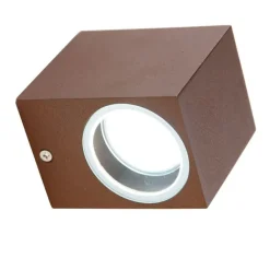 QAZQA Industrielle Wandleuchte rostbraun IP44 - Baleno I.