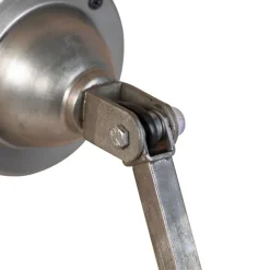 QAZQA Industrielle Wandleuchte grau verstellbar - Mersey