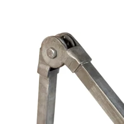 QAZQA Industrielle Wandleuchte grau verstellbar - Mersey