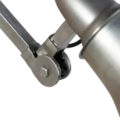 QAZQA Industrielle Wandleuchte grau verstellbar - Mersey