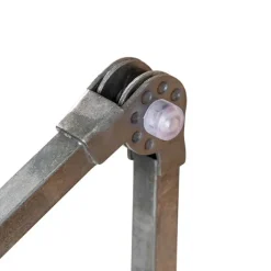 QAZQA Industrielle Wandleuchte grau verstellbar - Mersey