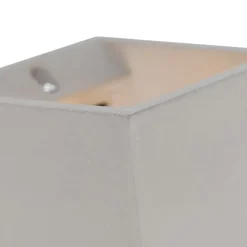 QAZQA Industrielle Wandleuchte Beton mit Lichteffekt - Box