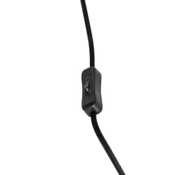 QAZQA Industrielle Wandleuchte schwarz verstellbar - Merle