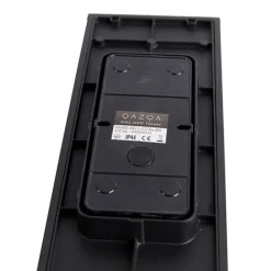 QAZQA Industrielle Wandleuchte schwarz 38 cm 2-Licht IP44 - Charlois