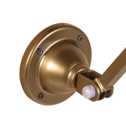 QAZQA Industrielle Wandleuchte Messing verstellbar - Avon