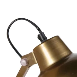 QAZQA Industrielle Wandleuchte Messing verstellbar - Avon