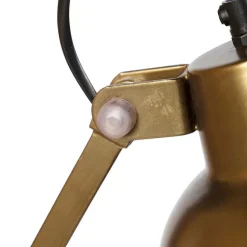 QAZQA Industrielle Wandleuchte Messing verstellbar - Avon