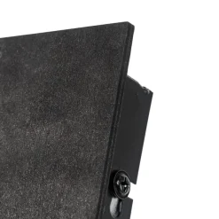 QAZQA Industrielle Wandleuchte schwarz verstellbar - Fotu