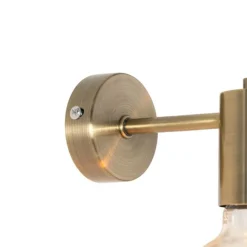 QAZQA Industrielle Wandleuchte Bronze 13cm - Facil