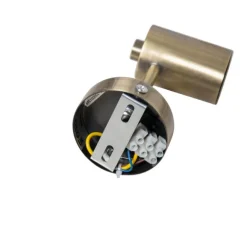 QAZQA Industrielle Wandleuchte Bronze 13cm - Facil