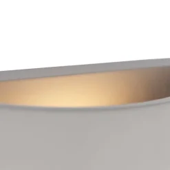 QAZQA Industrielle Wandleuchte grauer Beton - Creil