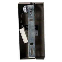 QAZQA Industrielle Wandleuchte schwarz mit Holz - Gallow