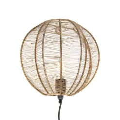 QAZQA Industrielle Wandleuchte Bronze mit Schwarz - Dong