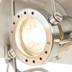 QAZQA Industriestrahler 4-flammig schwenkbar - Suplux