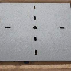 QAZQA Industriestrahler rostbraun mit Holz kippbar 4-Licht - Gina