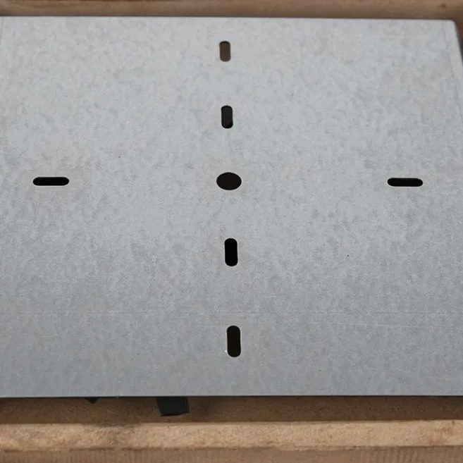 QAZQA Industriestrahler rostbraun mit Holz kippbar 4-Licht - Gina