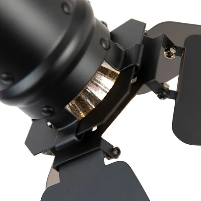 QAZQA Industriestrahler schwarz 2-Licht mit Ventilen - Film