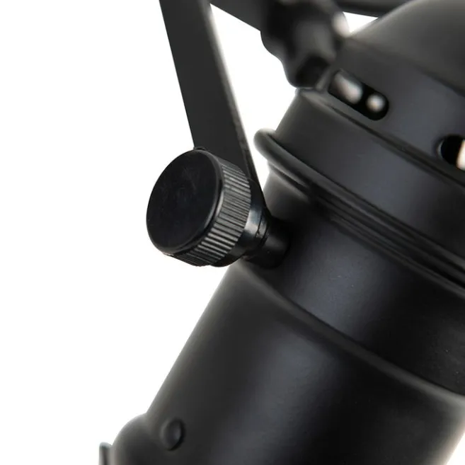 QAZQA Industriestrahler schwarz 2-Licht mit Ventilen - Film