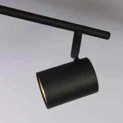 QAZQA Industriestrahler schwarz kippbar - Jeana 3