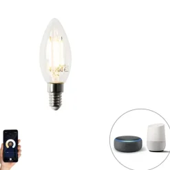 LUEDD Intelligente dimmbare E14-LED-Lampe B35 4,5 W 470 lm 2700 K