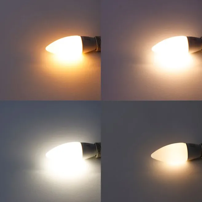 Calex Intelligente E14 LED-Lampe B35 4,9W 470lm 2200-4000K