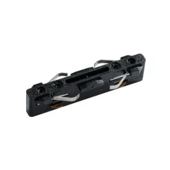 QAZQA I-Verbinder Schiene Schwarz 1-phasig - Slimline