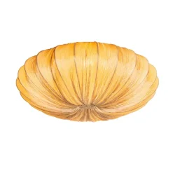 Kinder QAZQA Japandi Deckenleuchte Beige 60cm 5-flammig - Plu