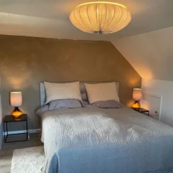 Kinder QAZQA Japandi Deckenleuchte Grau 60cm 5-flammig - Plu