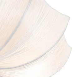 Kinder QAZQA Japandi Deckenleuchte Weiß Seide 52cm 3-flammig - Plu