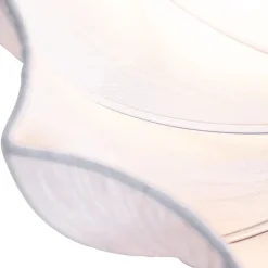 Kinder QAZQA Japandi Deckenleuchte Weiß Seide 52cm 3-flammig - Plu