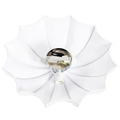 Kinder QAZQA Japandi Deckenleuchte Weiß Seide 52cm 3-flammig - Plu