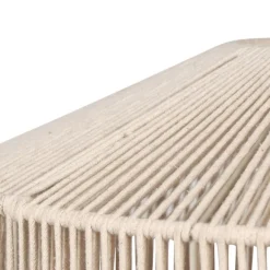 Trio Leuchten Japandi hanglamp bruin touw 46cm - Svea