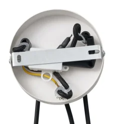 QAZQA Japandi Hängelampe Beige 50cm 3-flammig - Plu