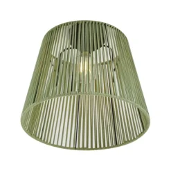 QAZQA Japandi-Deckenleuchte für den Außenbereich mit grünem Seil IP54 - Jayla