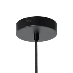 Kinder QAZQA Japandi-Pendelleuchte Weiß Seide 30cm - Plu