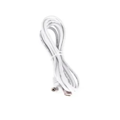 QAZQA Kabel weiß - Sturm