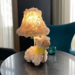 Kinder Happy Lamps Kinder Tischleuchte Alpaka Weiß inkl. LED - Alma