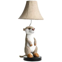 Kinder Happy Lamps Kinder-Tischleuchte Erdmännchen beige - Eddie