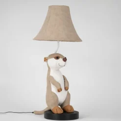 Kinder Happy Lamps Kinder-Tischleuchte Erdmännchen beige - Eddie
