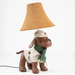 Kinder Happy Lamps Kindertischleuchte Jagdhund braun - Spike