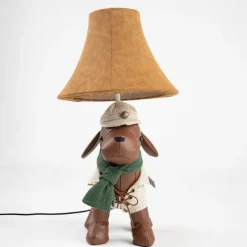 Kinder Happy Lamps Kindertischleuchte Jagdhund braun - Spike