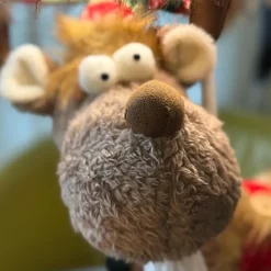 Kinder Happy Lamps Kinder-Tischleuchte Rentier Braun inkl. LED - Rudi