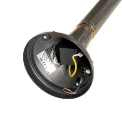 QAZQA Klassische Außenlaterne Antikgold 125 cm IP44 - Daphne