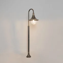 QAZQA Klassische Außenlaterne Antikgold 125 cm IP44 - Daphne