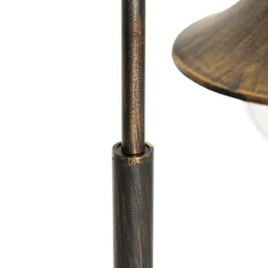 QAZQA Klassische Außenlaterne Antikgold 125 cm IP44 - Daphne