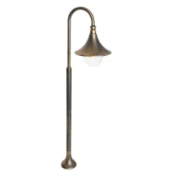 QAZQA Klassische Außenlaterne Antikgold 125 cm IP44 - Daphne