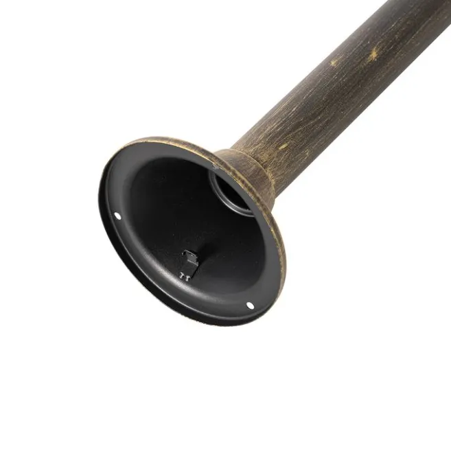 QAZQA Klassische Außenlaterne Antikgold 100 cm IP44 - Brügge