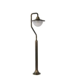 QAZQA Klassische Außenlaterne Antikgold 100 cm IP44 - Brügge