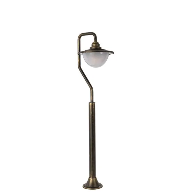 QAZQA Klassische Außenlaterne Antikgold 100 cm IP44 - Brügge